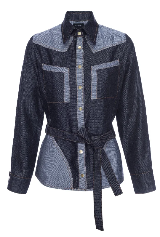 JAGGER Denim Jacket Nylon Fabric Polyester Fabric Spandex Fabric