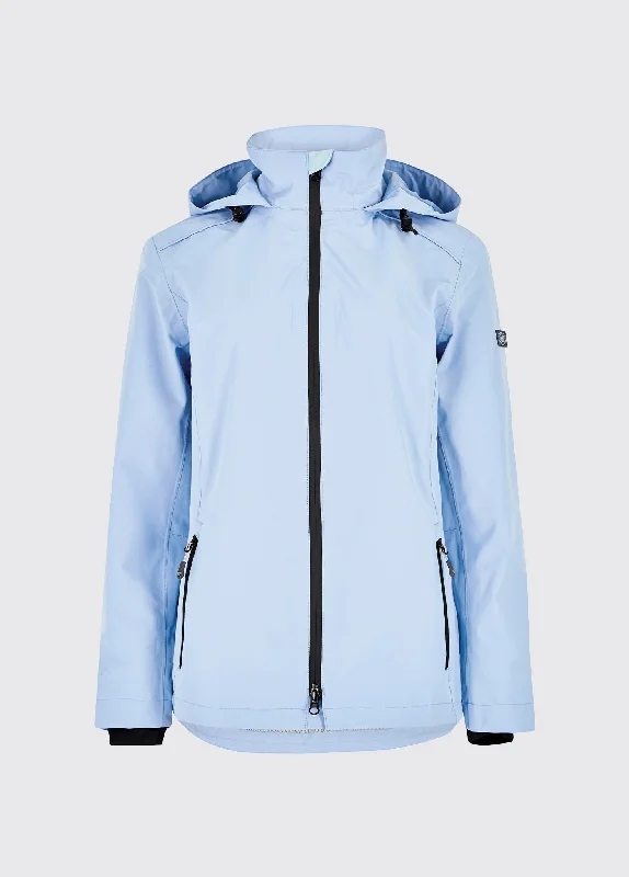Garryvoe Waterproof Jacket - Light Sky Anorak Shell Jacket Lightweight Jacket
