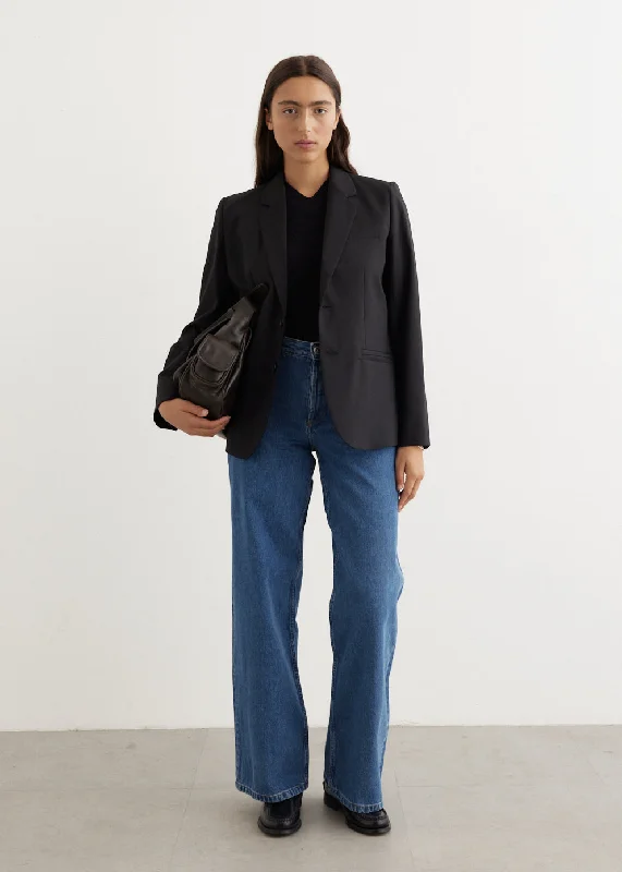 Veste Boyfriend Blazer Jacket Embroidered Jacket Appliqued Jacket Beaded Jacket