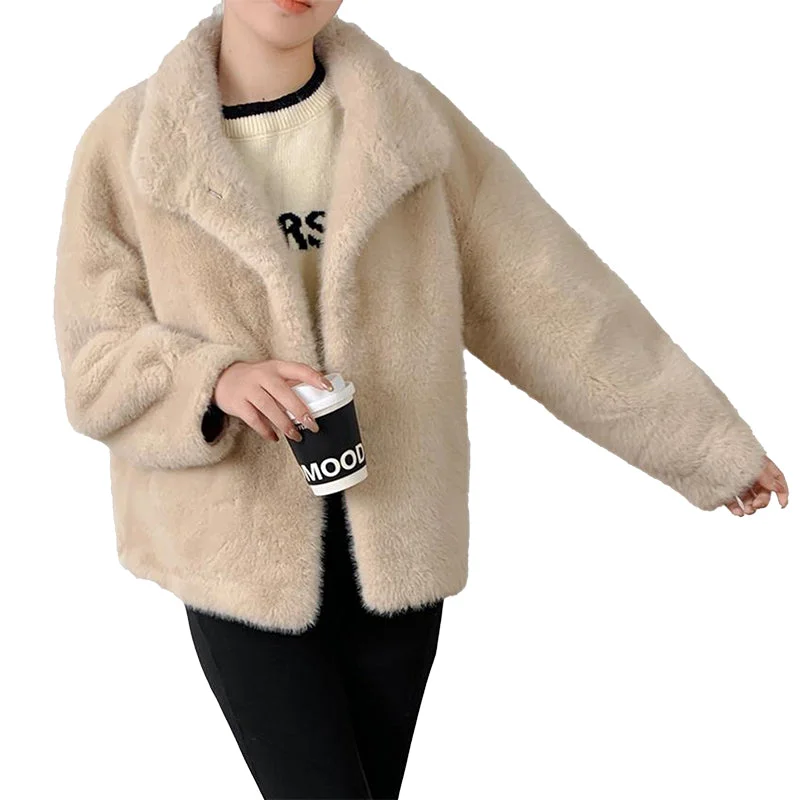 UGG Fur Jacket Wool Jacket Cashmere Jacket Tweed Jacket