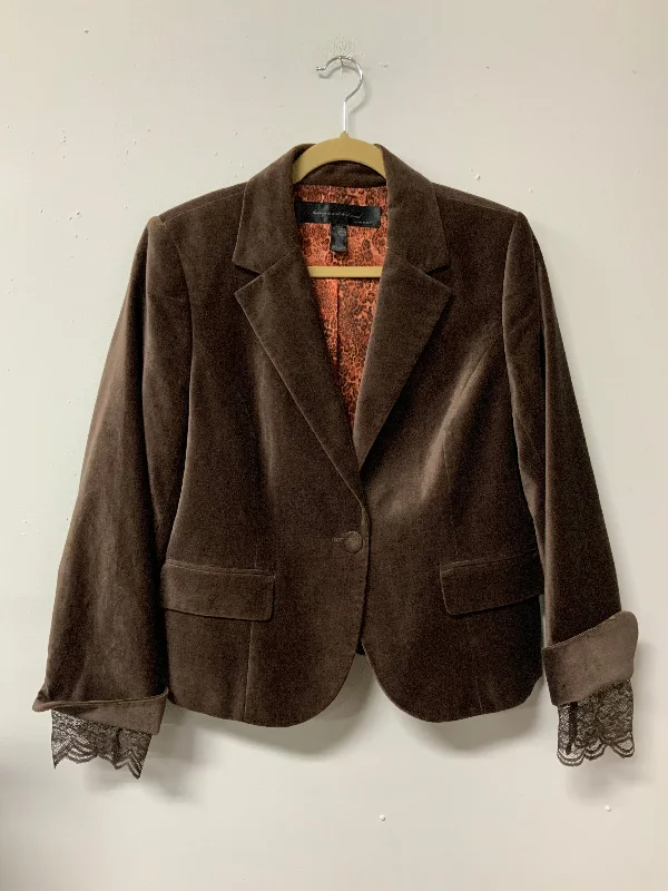 Luxury (14P) brown suede blazer Milan Custom Blazer