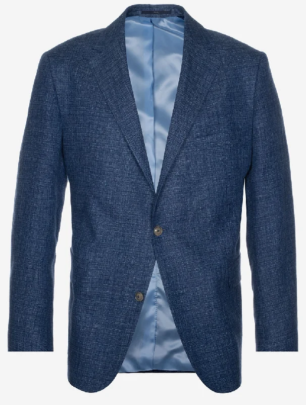 Linen Mix Jacket Navy Satin Jacket Silk Jacket Chiffon Jacket