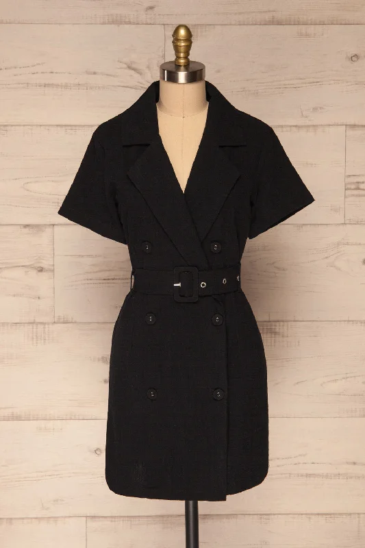 Bilzen Black | Blazer Dress Women's High-End Blazer