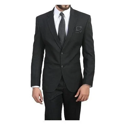 M5, Men's Formal Black Blazer, Size (36 to 44) Women's Vintage Jacket