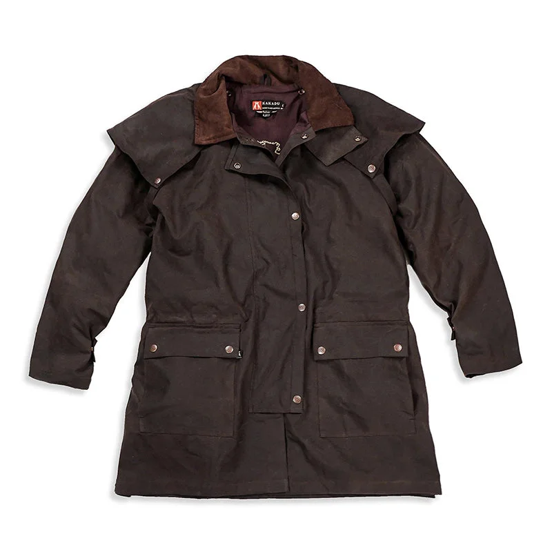 Workhorse Drover Jacket Front Pockets Side Pockets Patch Pockets