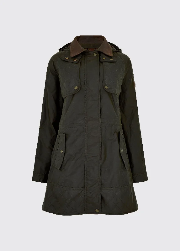 Radford Ladies Wax Jacket - Verdigris Anorak Shell Jacket Lightweight Jacket