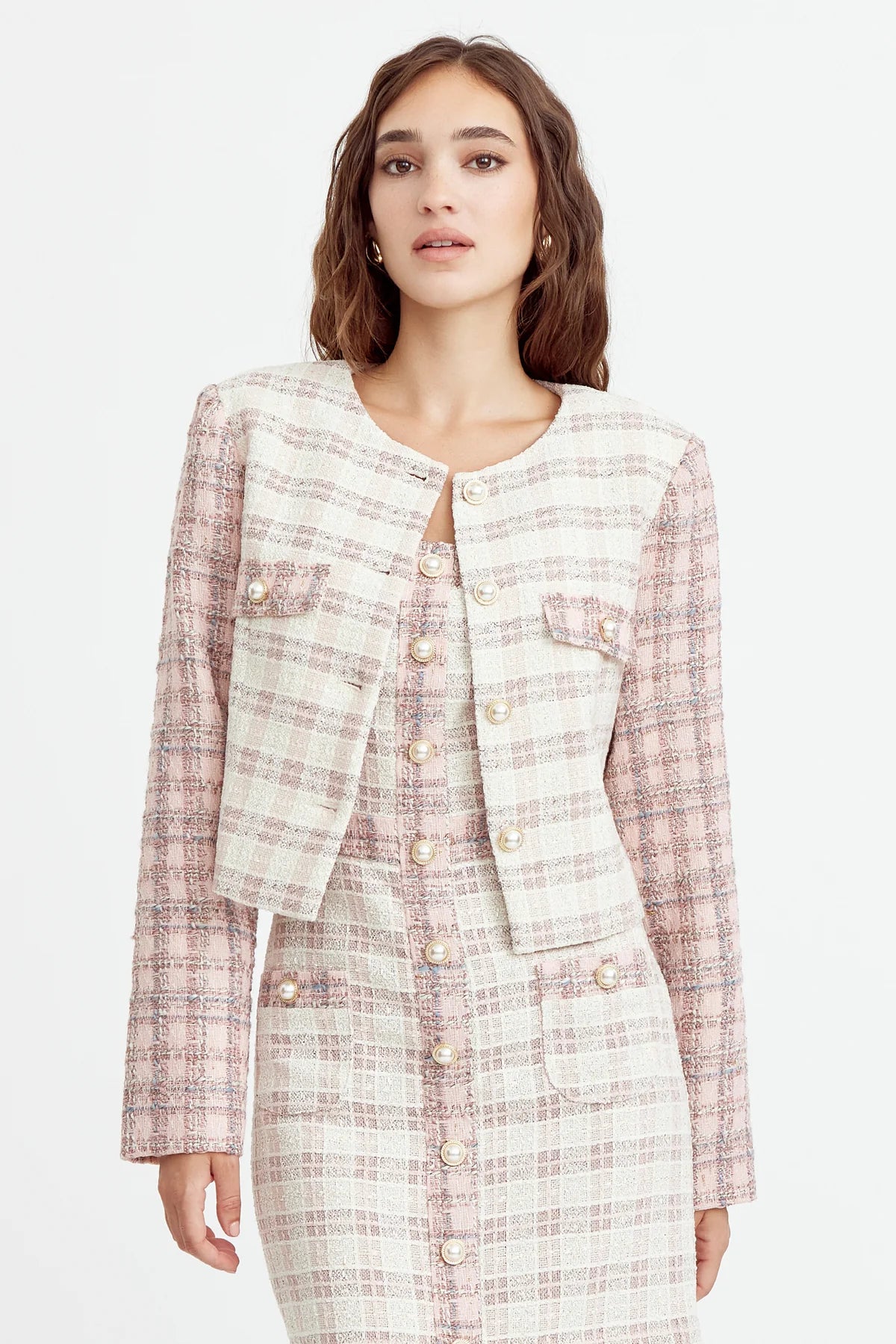 Jai Mix Tweed Blazer Women's Boutique Suit