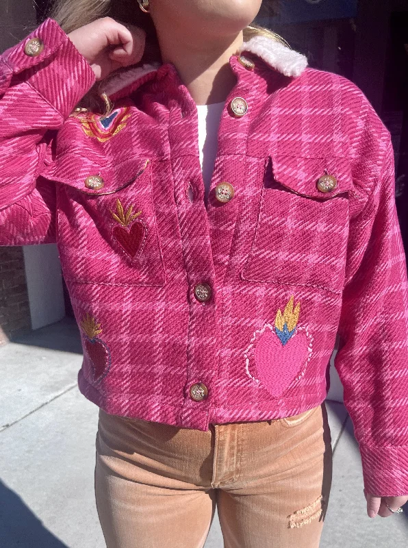 Ivy Jane Plaid Flaming Heart Lined Jacket Chenille Jacket Brocade Jacket Lace Jacket Ivy Jane Plaid Flaming Heart Lined Jacket Chenille Jacket Brocade Jacket Lace Jacket