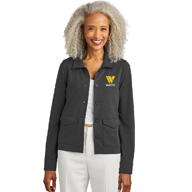 Brooks Brothers® Women’s Mid-Layer Stretch Button Jacket - BB18205 Satin Fabric Silk Fabric Chiffon Fabric Brooks Brothers® Women’s Mid-Layer Stretch Button Jacket - BB18205 Satin Fabric Silk Fabric Chiffon Fabric