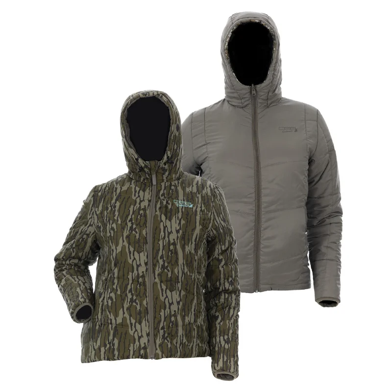 DSG Reversible Puffer Jacket Striped Jacket Polka Dot Jacket Floral Jacket