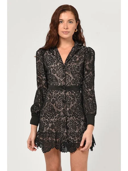 Sophie Lace Blazer Dress Women's High-End Blazer