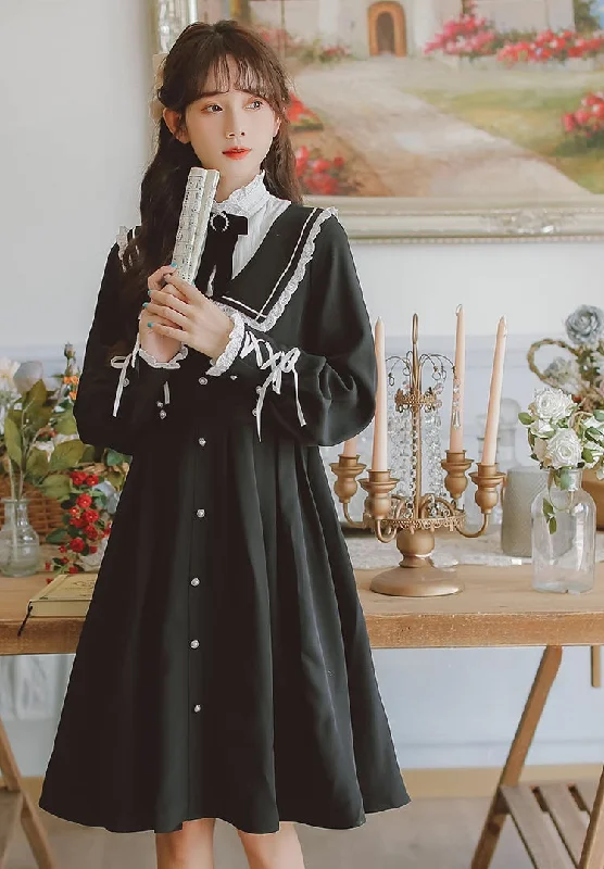 Kuromi Faux Blazer Dress (Black) Women's Trendy Jacket