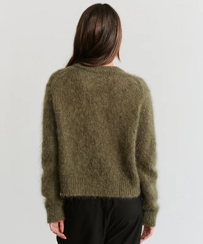 Mohair Boyfriend Cardigan