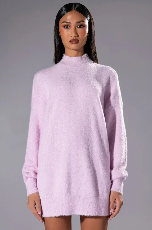 REMI FUZZY KNIT OVERSIZED SWEATER