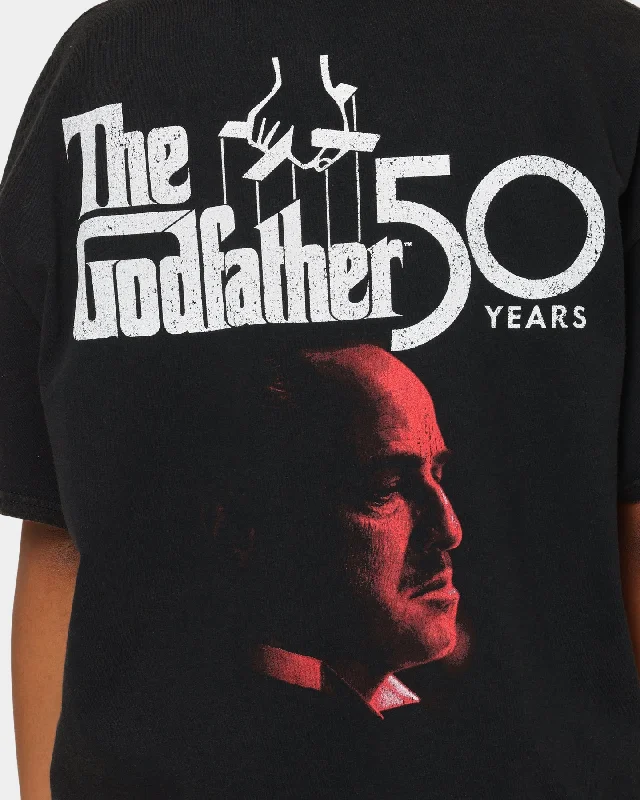 American Thrift X The Godfather The Godfather Movie Vintage T-Shirt Black Wash