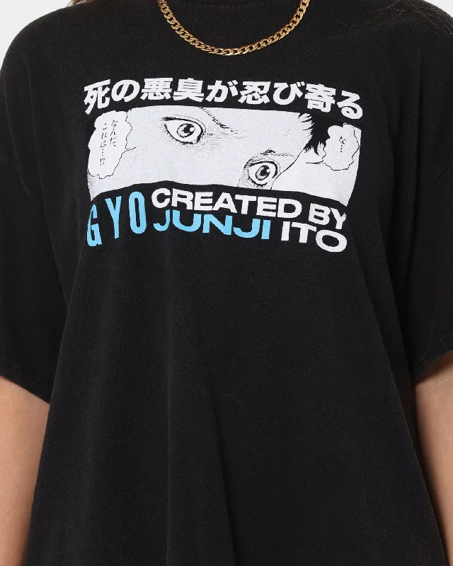 Goat Crew X Gyo Gyo Vintage T-Shirt Black Wash