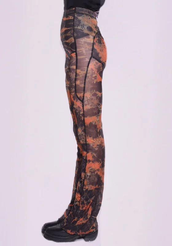 KNWLS SS24-HL0ACFL HALCYON LEGGINGS ACID FLAME