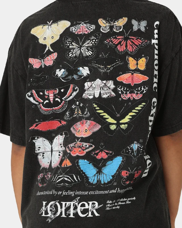 Loiter Euphoria Vintage T-Shirt Vintage Black