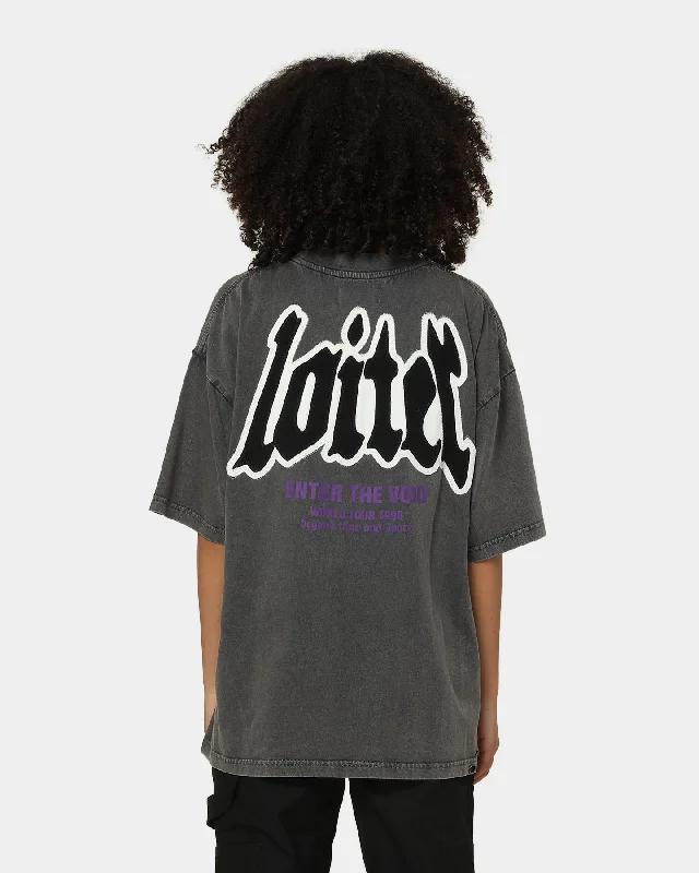 Loiter Retrograde Vintage T-Shirt Charcoal