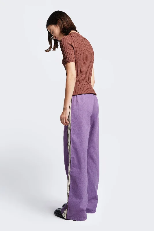 Tribute Side Trim Pant Purple