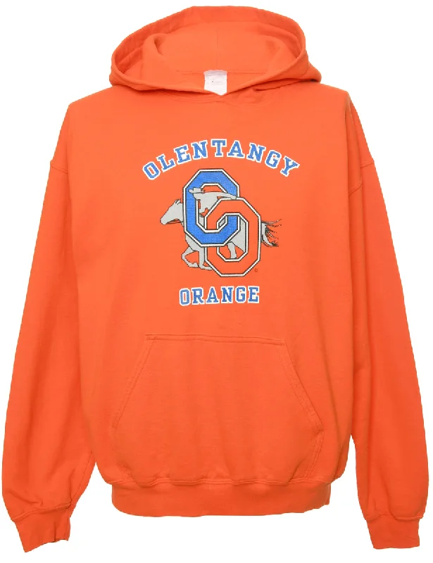 Gildan Printed Hoodie - M