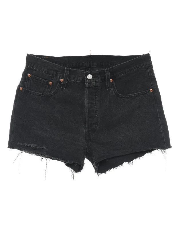 Levi's 501 Cut-off Denim Shorts - W33 L3