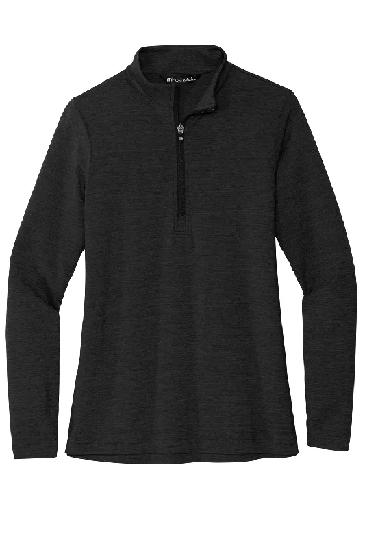 TravisMathew Womens Crestview 1/4 Zip Sweatshirt - Black