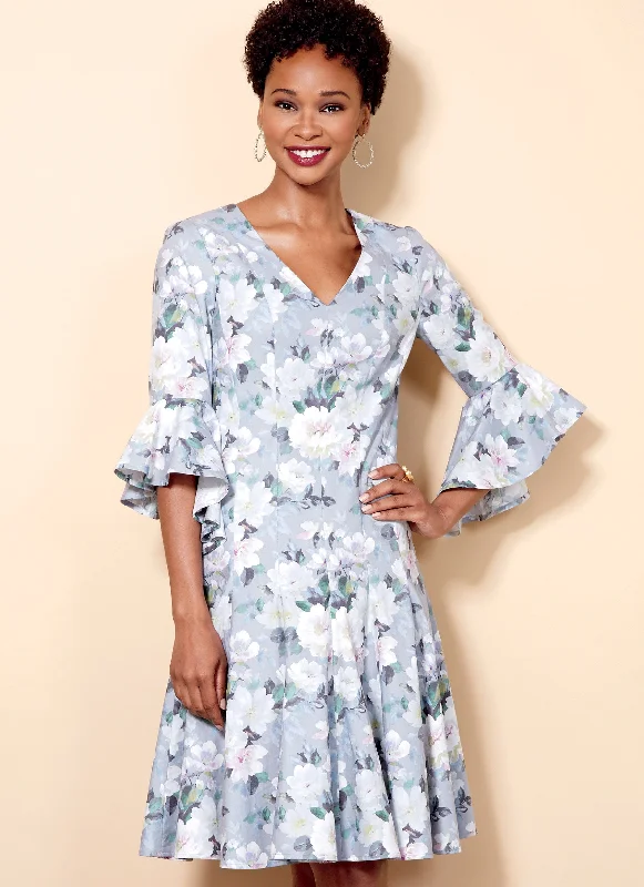 Butterick 6514 Misses'/Miss Petite Paneled Dress Pattern