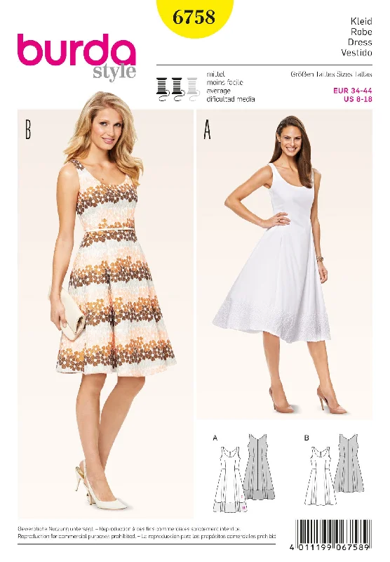 BD6758 Misses Dress