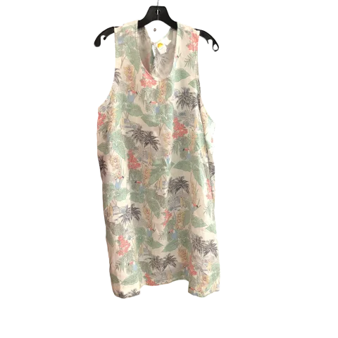 Dress Casual Short By C And C In Tropical Print, Size: 3x