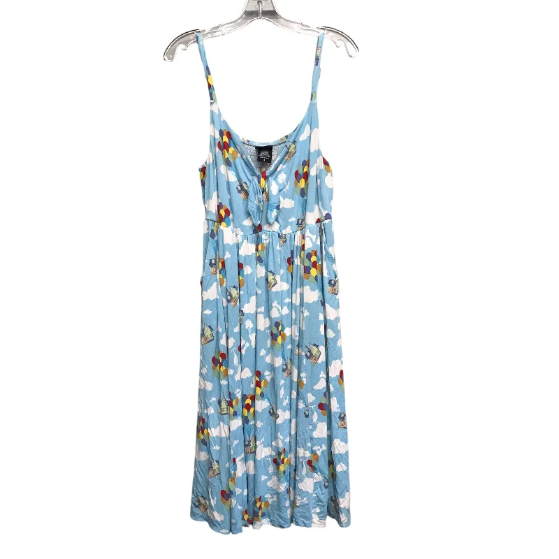 Dress Casual Short By Pixar In Blue, Size:2X