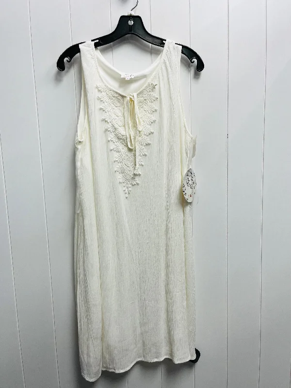 Dress Casual Short By Naif In Cream, Size: Xl