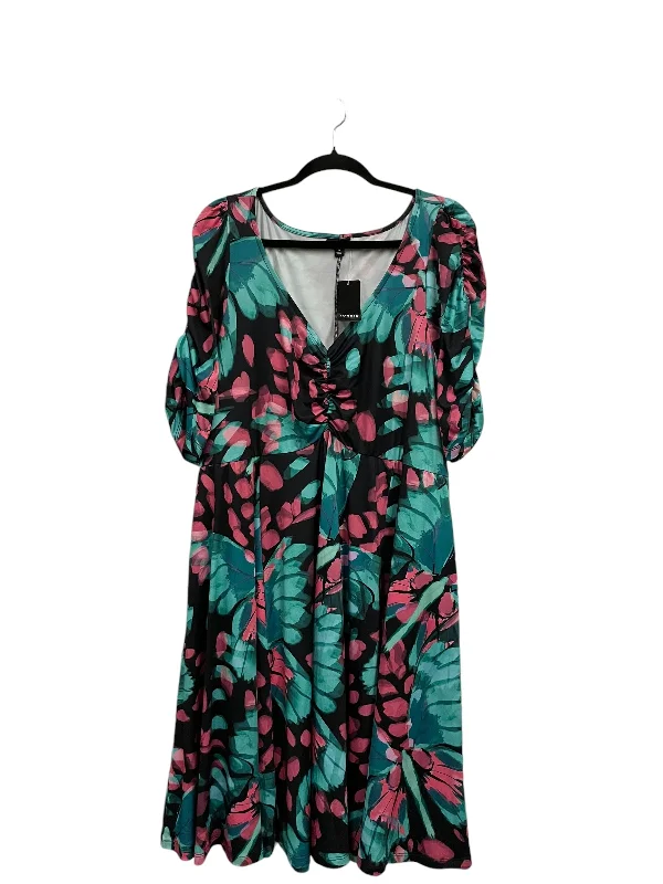 Dress Casual Short By Torrid In Green, Size: 3x