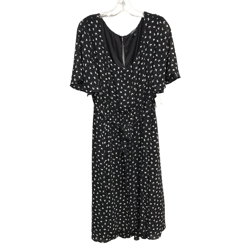 Dress Work By Torrid In Black & Cream, Size:1X