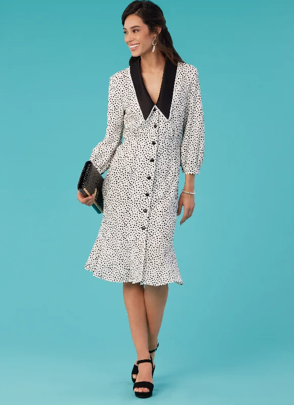 McCalls 8284 Misses' Tops and Dresses sewing pattern