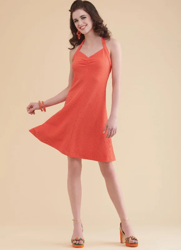 Simplicity sewing pattern 9794 1970's Short Halter Dress and Halter Top