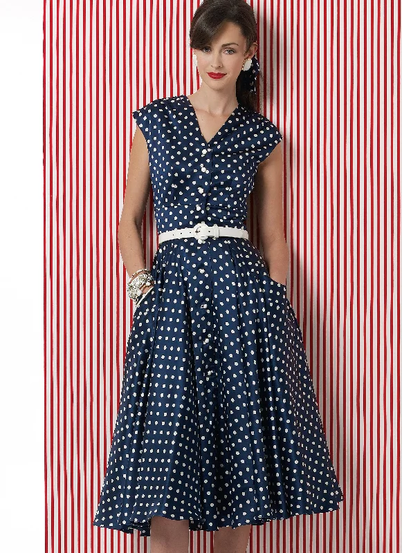 Vogue Pattern 8577 Misses' Dress | Very Easy