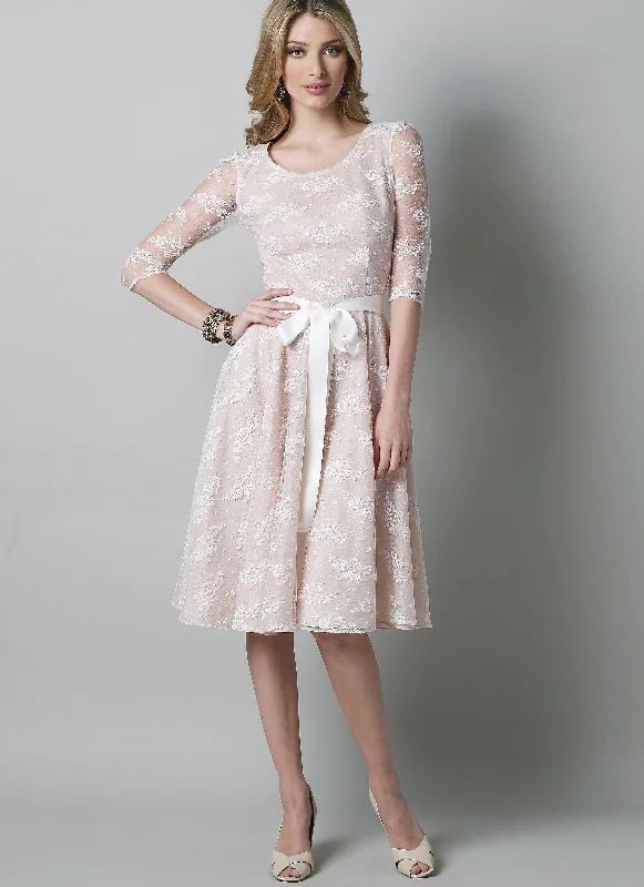 Vogue Pattern 8766 Misses' Petite Dress | Easy