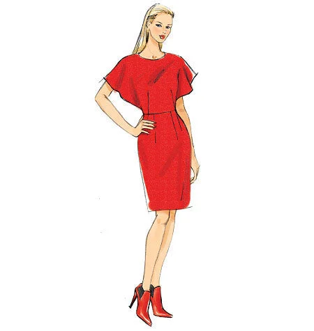 Vogue Pattern 9021 Misses' Dress | Very Easy