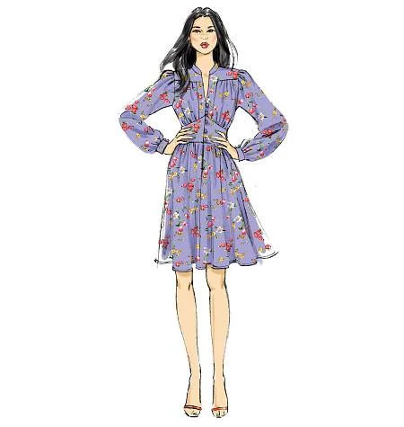 Vogue Pattern 9076 MISSES' DRESS