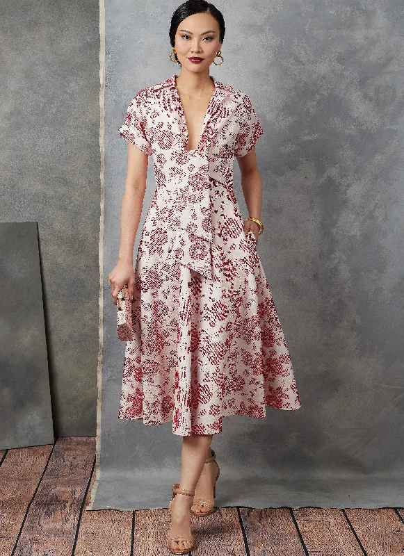 Vogue sewing pattern 1898 Misses' Dress by Badgley Mischka