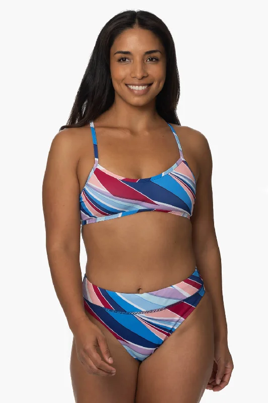 Zoe Bikini Bottom - Lightbeam Bikini with tie sides, Adjustable, Comfortable, Trendy Zoe Bikini Bottom - Lightbeam Bikini with tie sides, Adjustable, Comfortable, Trendy