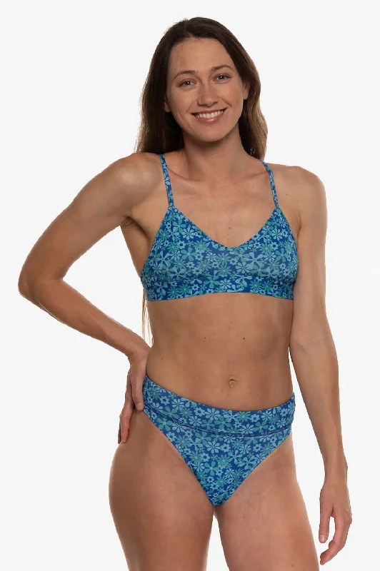 Zoe Bikini Bottom - Plumeria Sheer mesh bikini, Sexy, Fashion-forward, Trendy