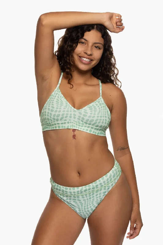 Zoe Bikini Bottom - Safari Ribbed bikini set, Textured, Sexy, Comfortable