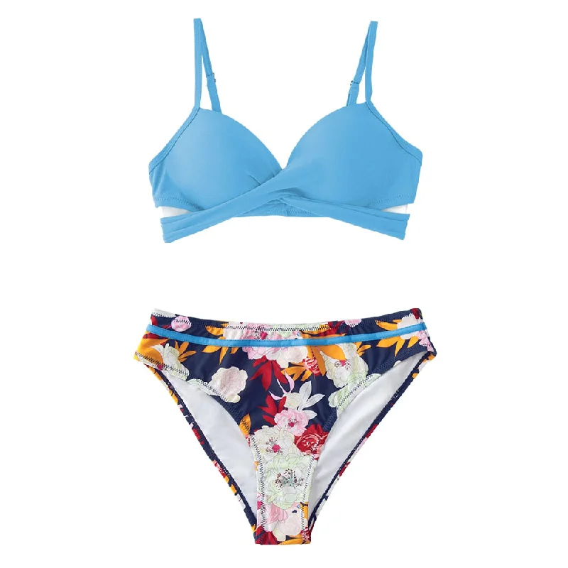Sky Blue Floral