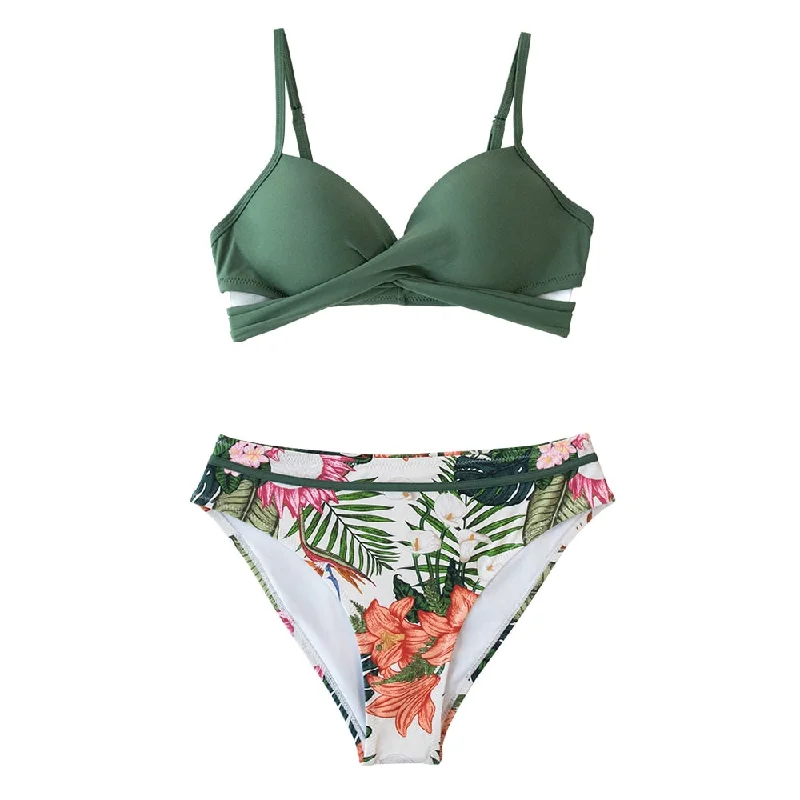 Hunter Green Floral