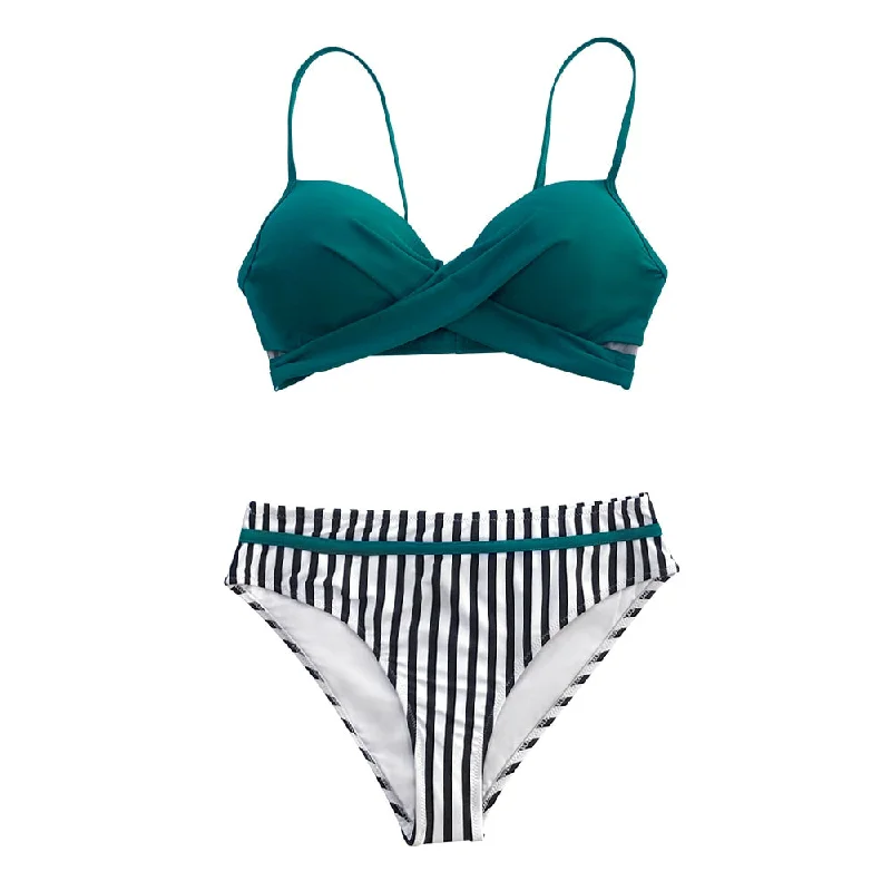 Emerald Green Stripe