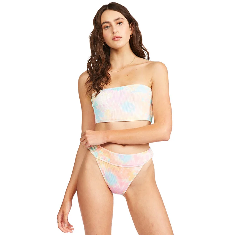 Rainbow Tide Sunny Tube Bikini Top Crochet one-piece, Boho, Sexy, Comfortable