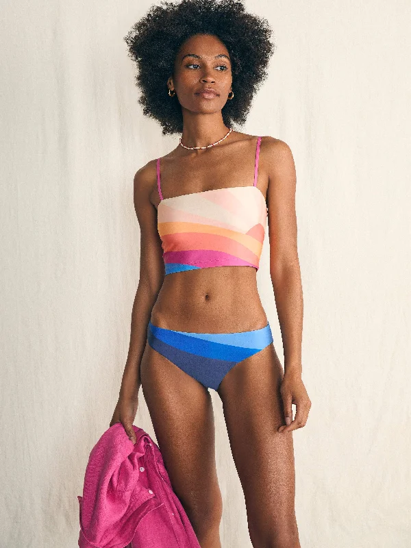 Seascape Bikini Bottom - Sun And Wave Twisted bikini top, Trendy, Sexy, Comfortable