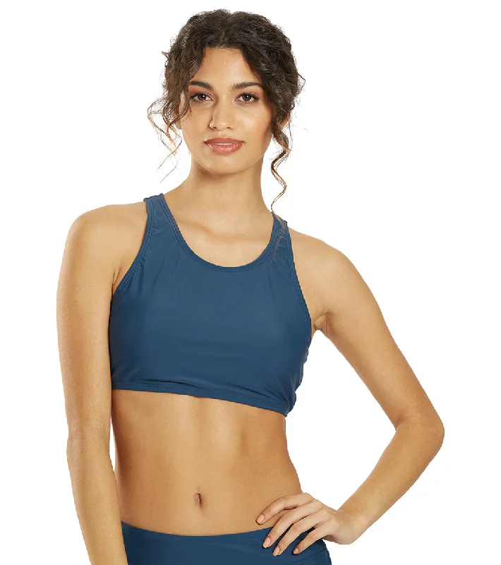 Sporti Active High Neck Crop Bikini Top Bikini with adjustable straps, Comfortable, Trendy, Sexy Sporti Active High Neck Crop Bikini Top Bikini with adjustable straps, Comfortable, Trendy, Sexy